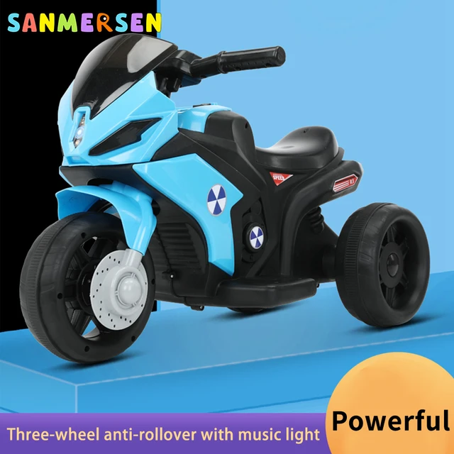 Moto électrique pour enfants, jouet aste avec musique et lumières