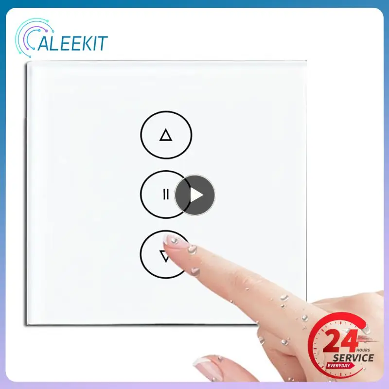 

Умный выключатель Tuya с дистанционным управлением, жалюзи, роликовый затвор двигателя, приложение для таймера Home, Alexa Echo, умный дом