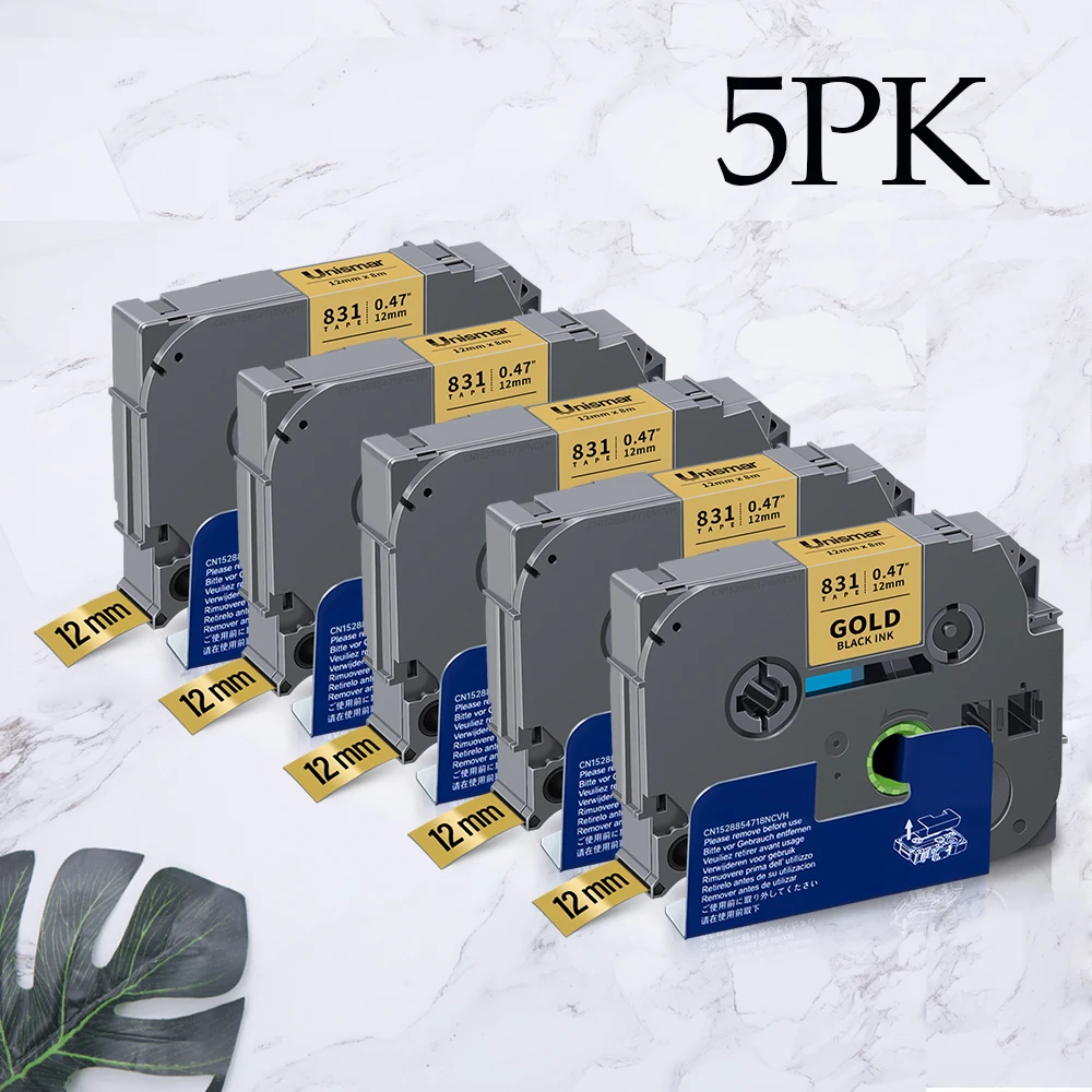 Multipack Laminated Label Tape - White