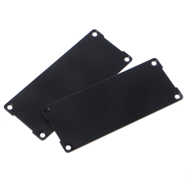 Aluminum Box Enclosure DIY Electronic Project Instrument Case 120x97x4 Black switch box