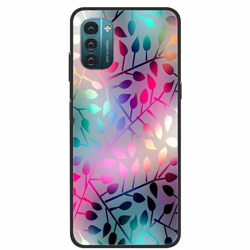 BORYA Silikon-Hülle Für Nokia G21/G11 – Transparent, Farbverlauf, Stoßfest, Kratzfest