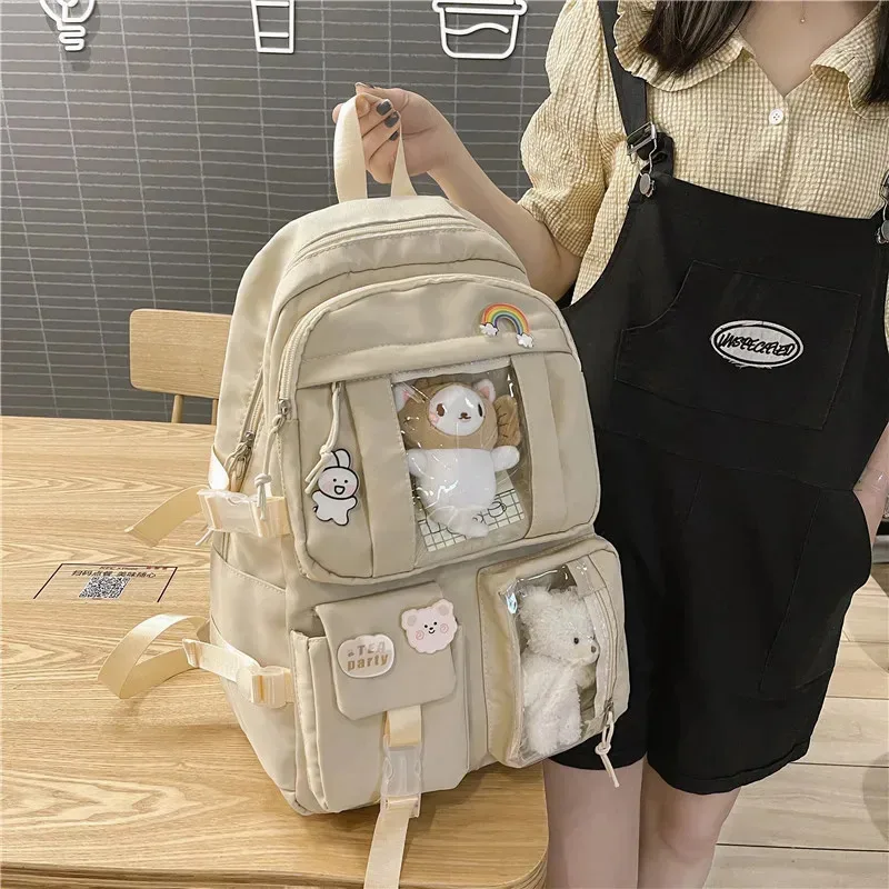 Cute Unique Girl's Backpack with Large Capacity for Students