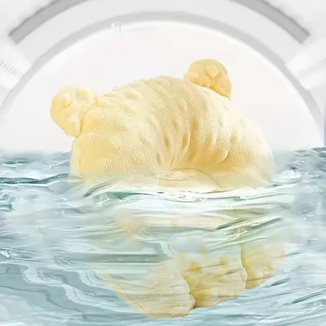 S6c1a3b47f9aa4f51afa65ec37bb50b39X.jpg Cozy U-Shaped Cartoon Design Sleep Pad for Small Dogs-Deep Sleep Accessory,Polyester Fleece,Elliptical Shape,Ideal for Toy Breed