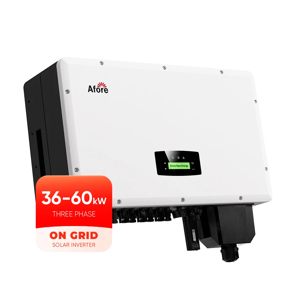 

Afore On Grid Solar Inverters 36Kw 40Kw 50Kw 60Kw Three Phase PV String Inverter Price