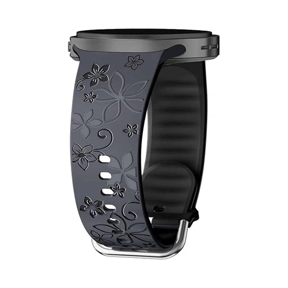 حزام منقوش لساعة سامسونج جالاكسي 8 44 ملم 40 ملم Pulseira حزام رياضي أساور المعصم Correa Galaxy watch 8 أشرطة كلاسيكية 46 ملم
