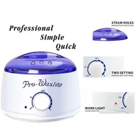 Wax Heater Machine for Hair Removal Wax Beans Warmer Depilatory Wax-melting Pot Depilation Epilator Heater Wax Machine Kit 2