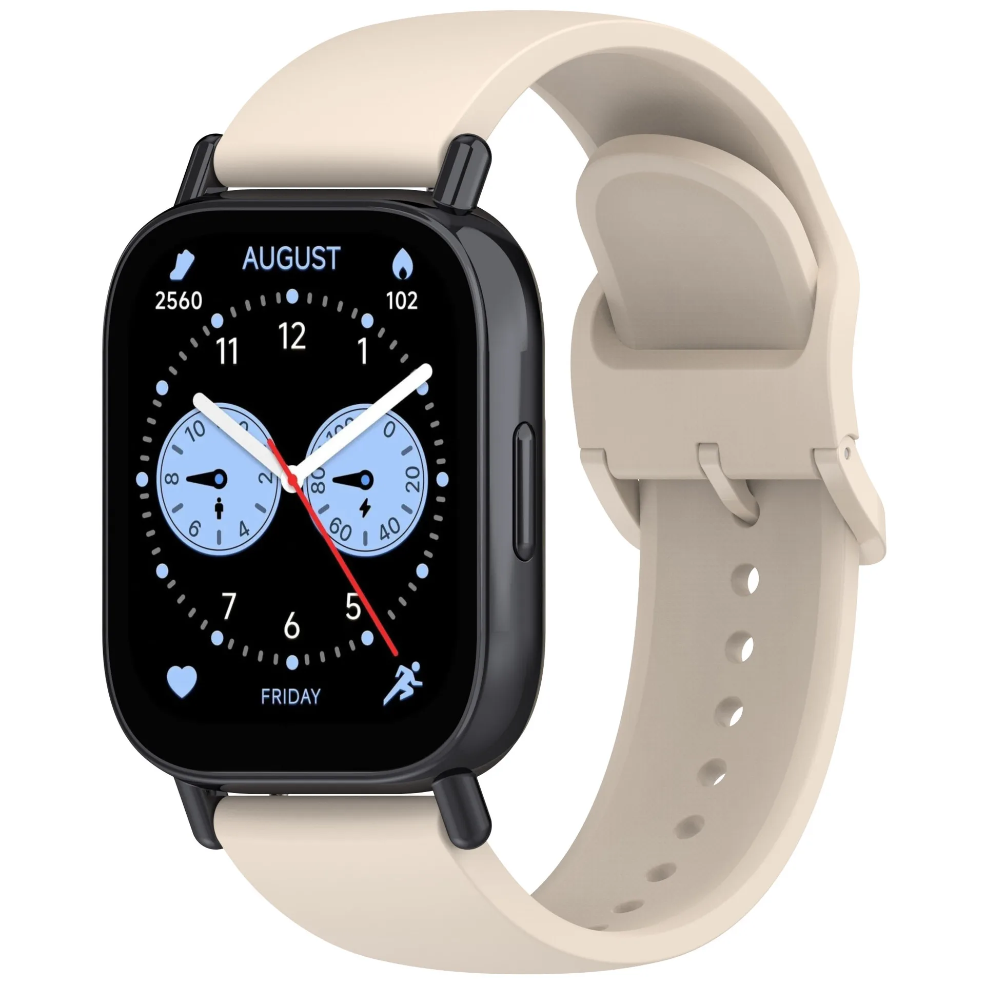 Silicone Sport Strap for Smartwatch - 22mm Premium Accessory Band
