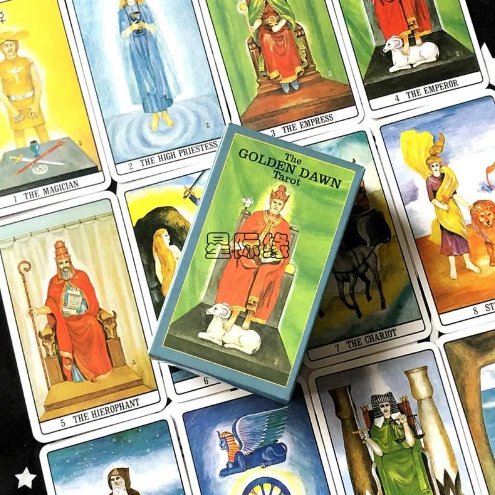 洋書 Wisdom of Tarot - The Golden Dawn Tarot Golden Dawn Tarot Deck: Robert Wang: 9780913866160: Amazon