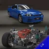 Capo R34 GTR KIT 1/8 Simulation RC Electric Remote Control Model on-Road  Car Drift Racing Adults Children's Toys 2