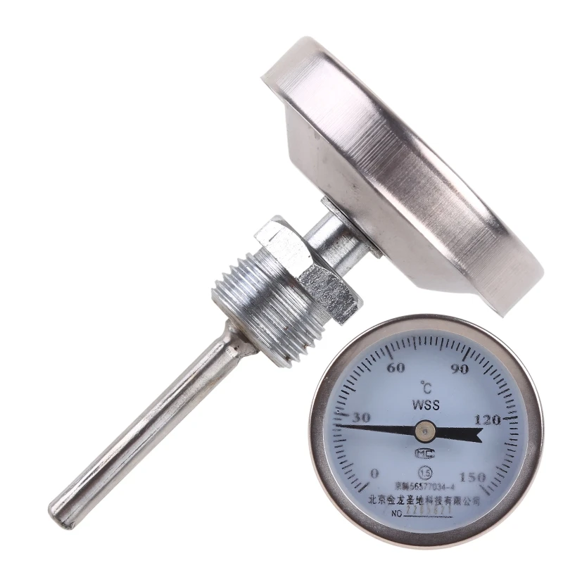 

Long Probe Deep Fry Thermometer for Brewing with Instant Read Stainless Steel Drop shipping