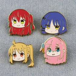 Anime Cosplay Brooch Set - Cute Character Lapel Pins and Fashion Accessories Gift Collection (01)
