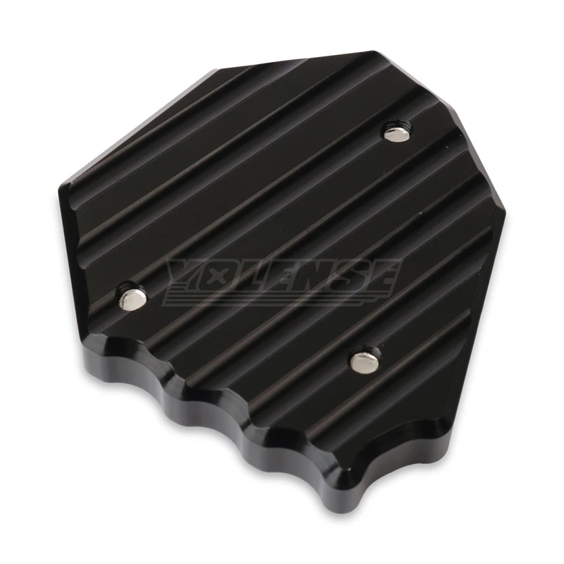 Motorcycle CNC Kickstand Foot Extension Pad & Support Plate Enlarge Stand
