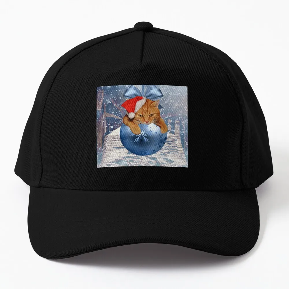 

Christmas Cat Baseball Cap boonie hats fishing hat Golf Men'S Hat Luxury Women'S
