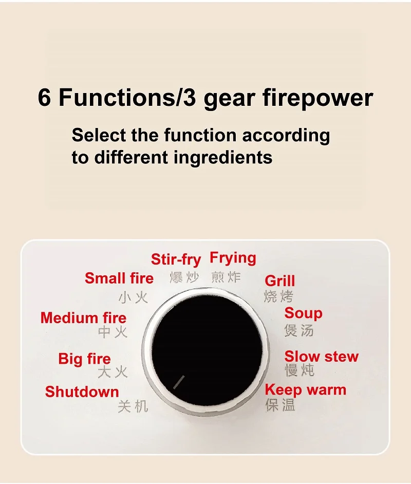 Electric Ceramic Stove 2200W Stir-frying Light Wave Stove Home Tea Maker Multi-function Tea Not Pick Pots Induction Cook