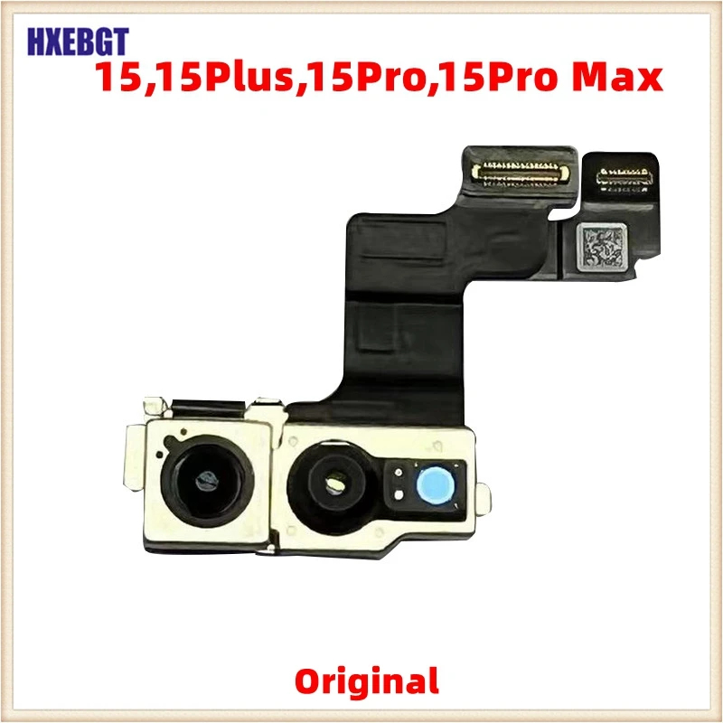 Originale Per Iphone 15 , 15 Plus ,15 Pro, 15 Pro Max Modulo Fotocamera Anteriore Selfie Camera Flex Cable Parti Di Riparazione Smartphone