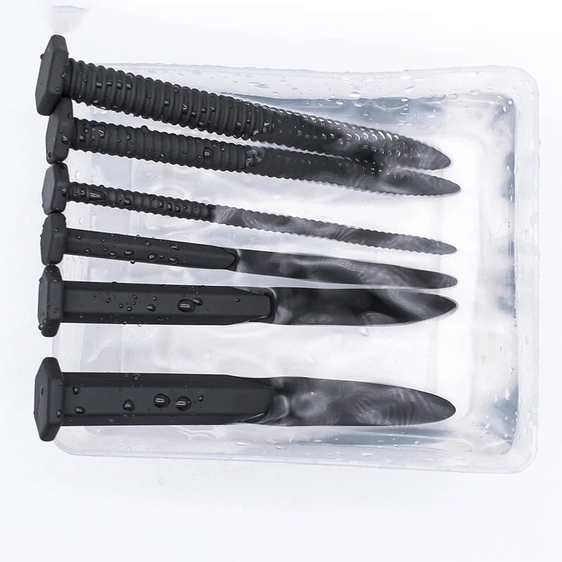 6 Size Penis Plug Silicone Urethra Catheter Soft Male Masturbator Tube Urethral Stretcher Urethral Sound Dilator Adult Sex Toys penis sex toys
