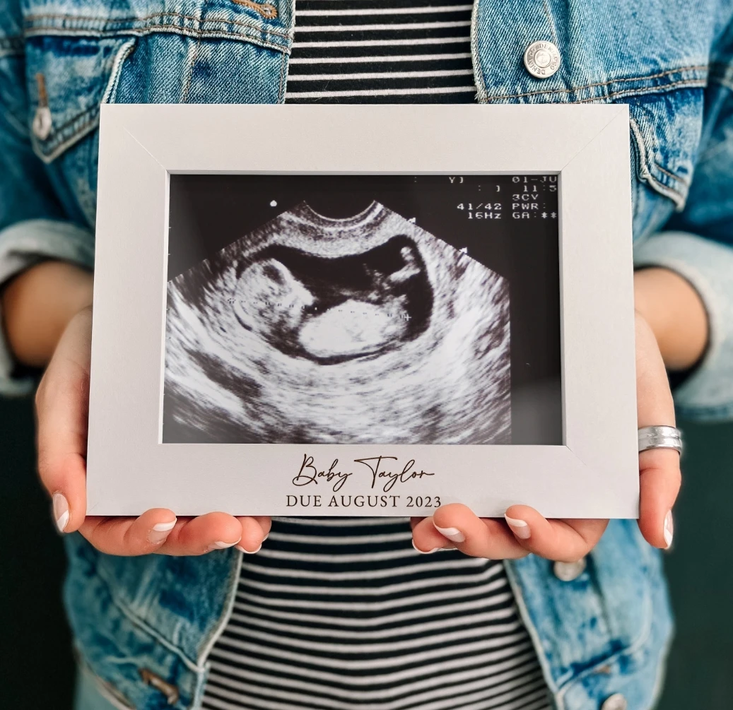 MumToBeGiftBabyAnnouncementBabyScanPhotoFramePregnancyGift