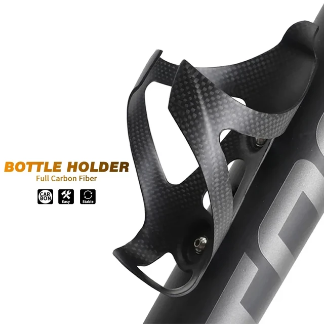 3K Full Carbon Fiber Bicycle Water Bottle Cage Matte/Glossy MTB Road Bike Bottle Holder Ultra Light Carbon Fiber Cycle Equipment 3K Full Carbon Fiber Bicycle Water Bottle Cage Matte/Glossy MTB Road Bike Bottle Holder Ultra Light Carbon Fiber Cycle Equipment