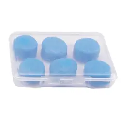 3Pairs Waterproof Swimming Silicone Swim Earplugs for Adult Swimmers Children Diving Soft Anti-Noise Ear Plug