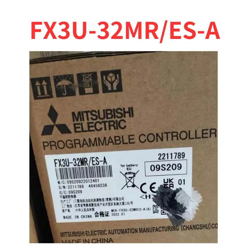 

100% new FX3U-32MR/ES-A PLC