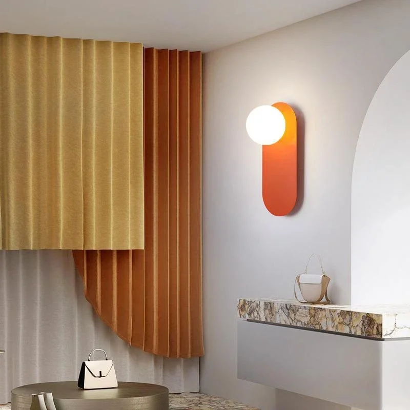 Nordic LED Wall Lamp Minimalist Glass Wall Sconces Bedroom Living Room Corridor Decoration Aesthetic Lighting Fixtures led wall lamp wall sconces light wall lamp