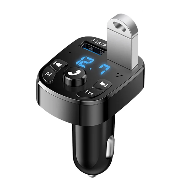 Olaf Auto Bluetooth 5,0 Musik-Player FM-Sender Dual-USB-Port Auto ladegerät  MP3-Empfänger 2.1a Schnell ladegerät Audio-Recciever - AliExpress