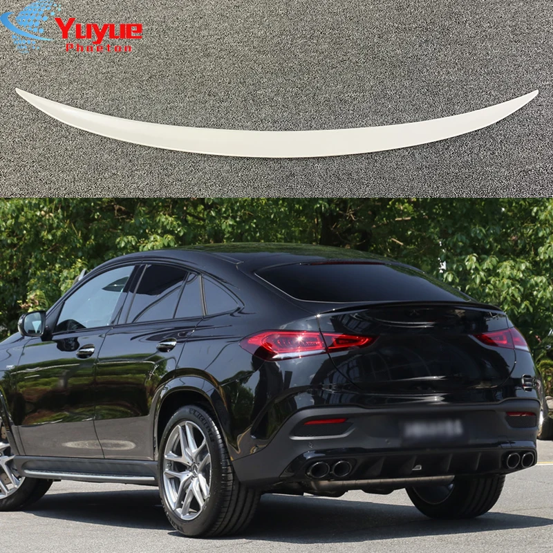

For Mercedes GLE Coupe Class W167 C167 GLE350 450 500e ABS Spoiler Car Tail Trunk Spoiler Rear Wing Tail Wing Decoration 2020-Up