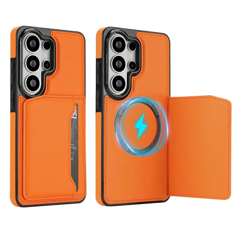 Multifunctional Magnetic Card Holder Phone Case with Enhanced Protection