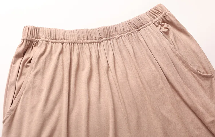 Loose Pajama Set Women Bamboo Fiber 2pcs