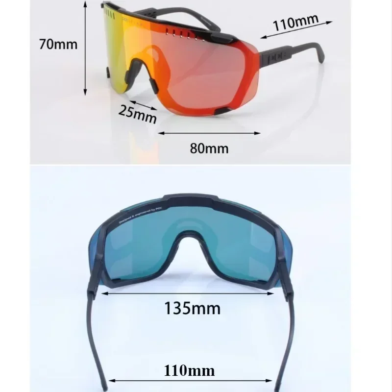 Polarized 4 Lens Cycling Sunglasses Men Women Sport Mountain Bike Bicycle UV400 Glasses MTB Myopia Eye Windproof Eyewear polarized sunglasses