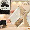 Large Capacity Makeup Organizer and Vanity Storage Shelf Desktop Cosmetic Storage Box and Vanity Organizer Lipstick Stand Holder 5