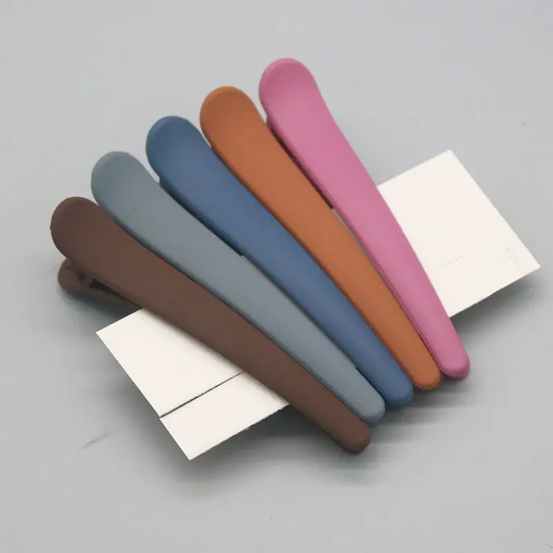 Duck Mouth Hairpins - 10pcs Plastic Hair Clips | Korean Style DIY Hair Styling Tools