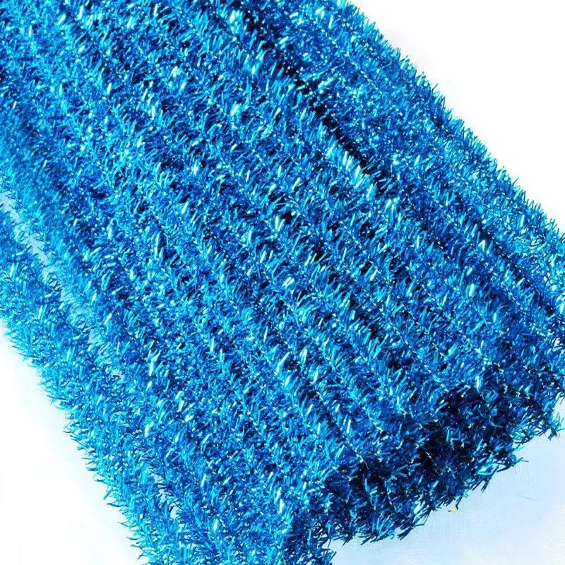 Sparkling Chenille Stem Craft Sticks - Assorted Pack for Creative DIY Projects