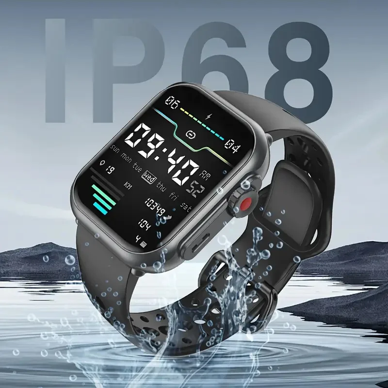 2025 nuevo para Xiaomi reloj inteligente hombres mujeres 1,85 pulgadas HD AMOLED pantalla completamente táctil IP68 impermeable Bluetooth llamada SmartWatch hombre - Imagen 4