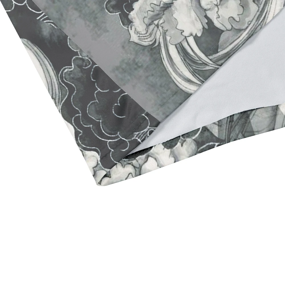 Demon Print Samurai Shirt Clothing Traditional Haori Kimono Women