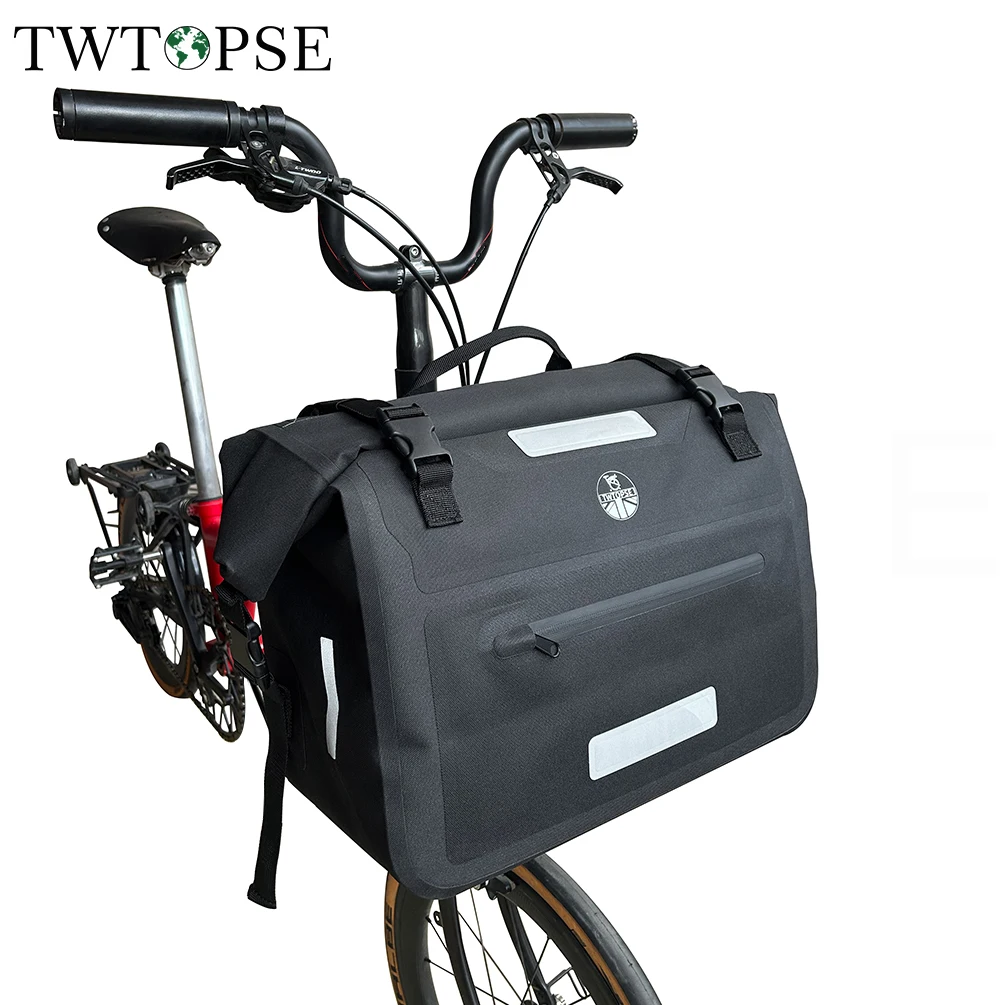 Twtopse-防水自転車バックパック,折りたたみ式ブロンプトン自転車