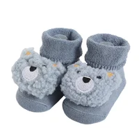 Cute Cartoon Cotton Socks Cute Plush Cartoon Decoration Fashionable And Cute Simple And Sweet Baby Non-skid Socks 1