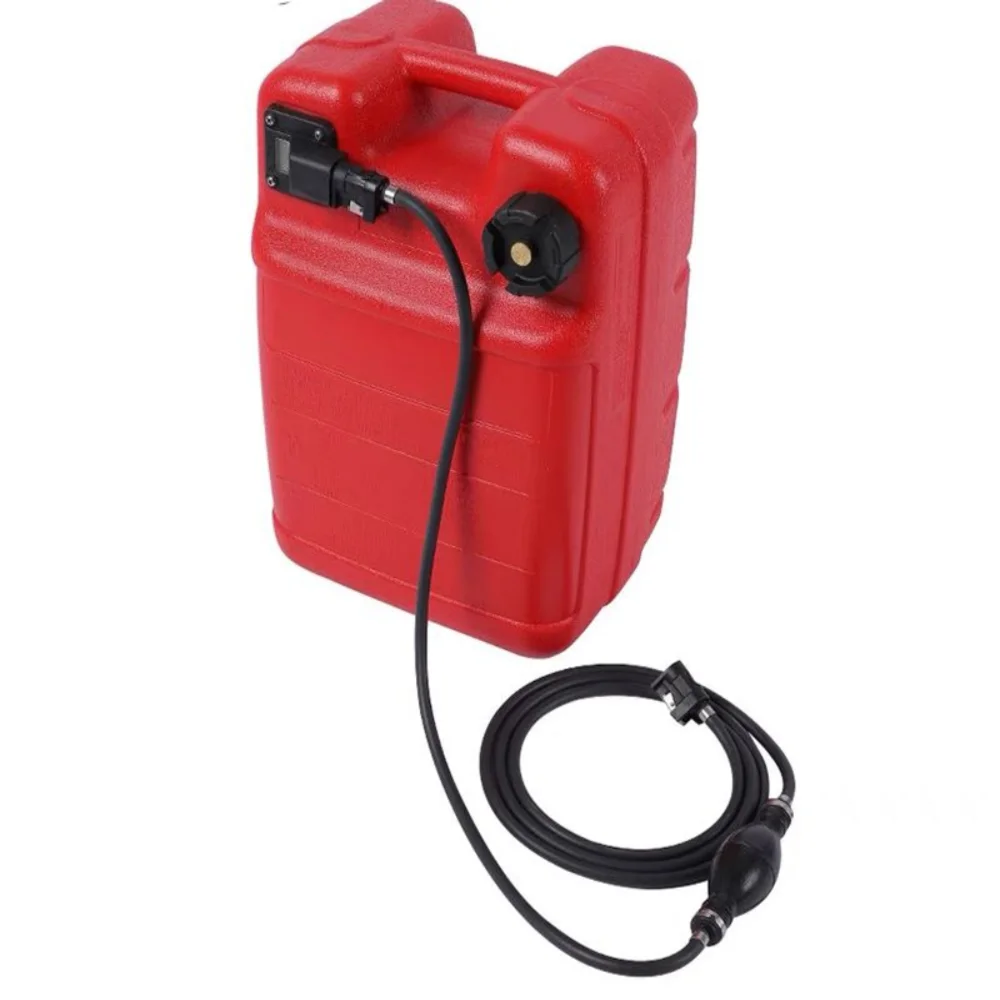 24L Portable Outboard Motor Suitable for Yamaha Marine Truck Fuel Tank with Connector Accessories Oil Pipe Anti-static Corrosion petrol can