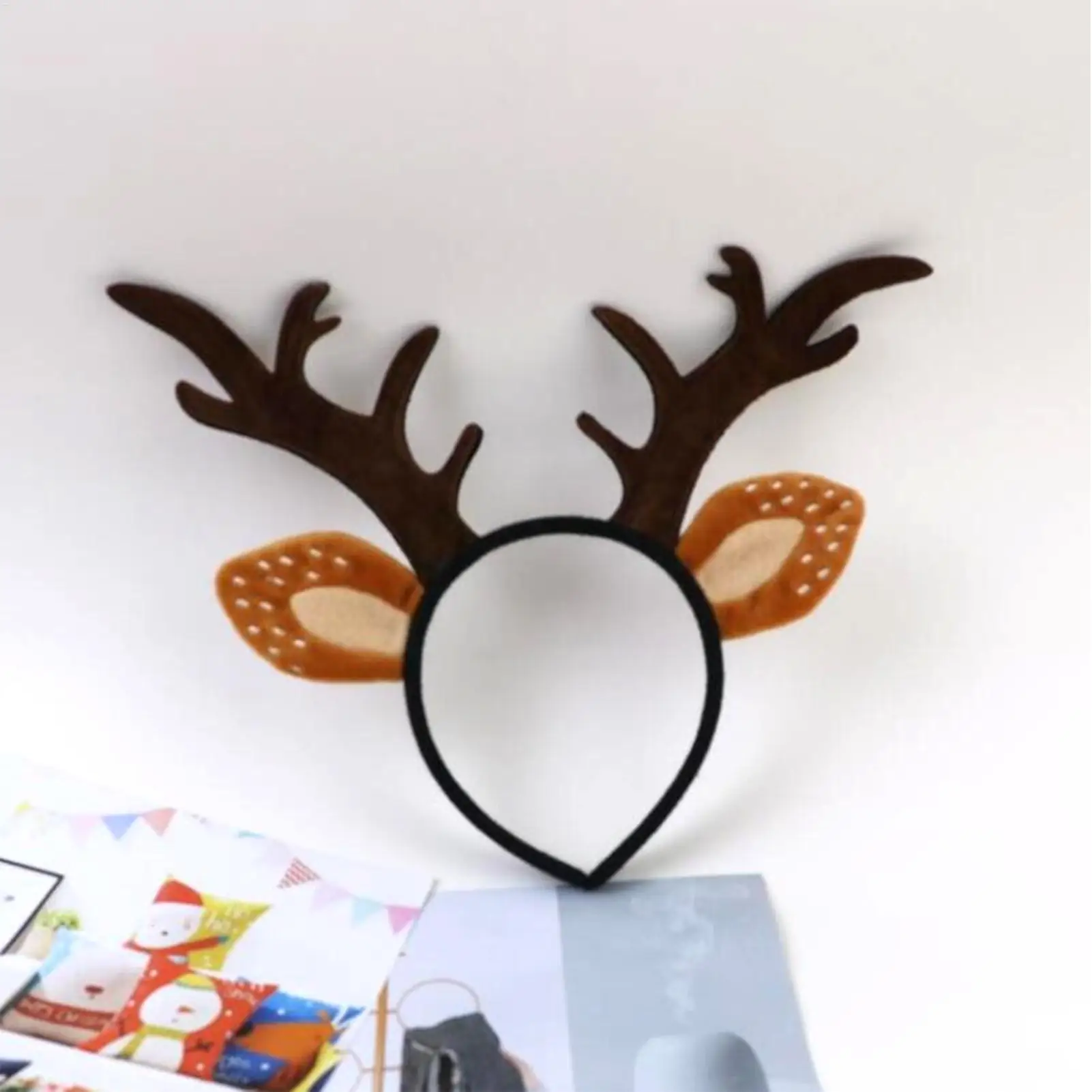 1pcs Cartoon deer antler hair bands Christmas headband hair accessories wash face hair accessories Christmas accessories