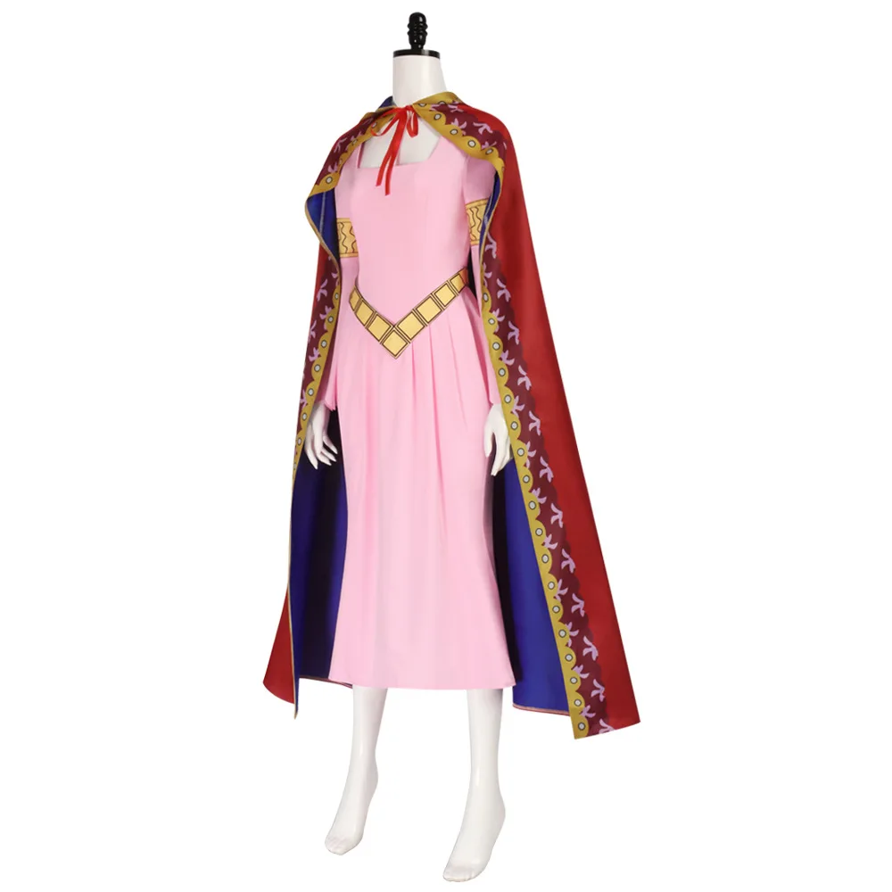 One Piece: Nefertari D. Vivi | Pink Princess Cosplay Costume 21 Pink Princess Cosplay Costume for Women and Girls (Unofficial)