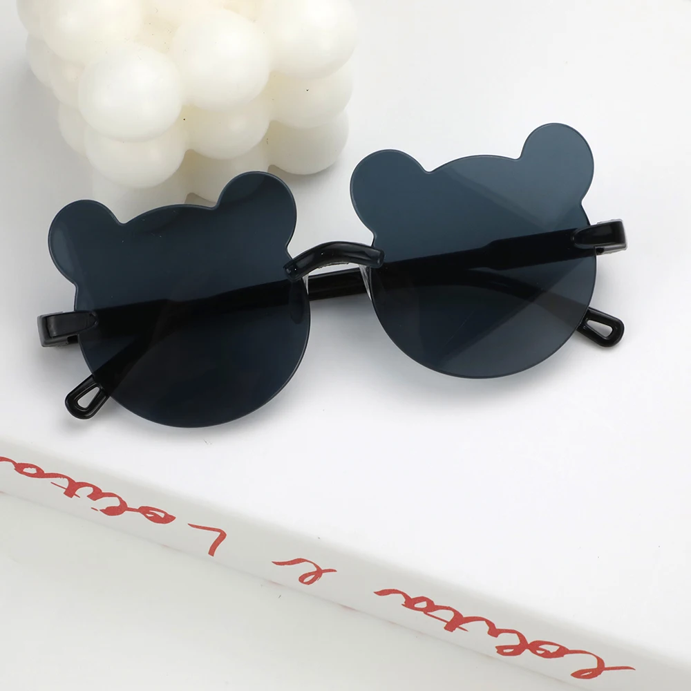 Children Cute Bear Shape Gradient Sunglasses Fashion Outdoor UV400 Sunglasses Baby Girls Sun Protection Glasses Kid Sun Glasses children sunglasses,kids sunglasses,fashion sunglasses
