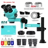 RF4 Trinocular Stereo Microscope Set 360 ° Rotation Articulating Arm Stands Phone Soldering PCB Repair RF7050TVPRO-F019 3