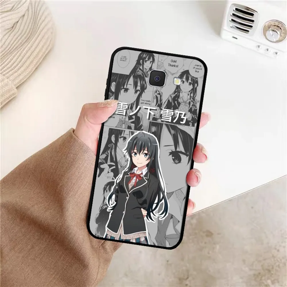 Yukinoshita Yukino OreGairu Phone Case For Samsung J 7 plus 7core J7 neo J6 plus prime J6 J4 J5 Mobile Cover