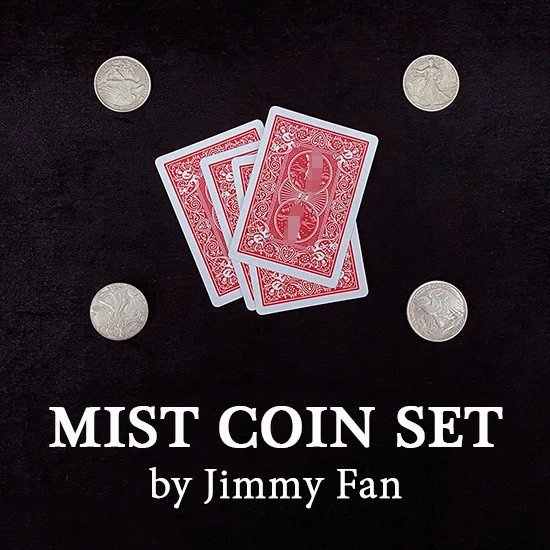 

Mist Coin Set by Jimmy Fan Magic Tricks Magic Props Coin Magic Close up Performer Illusions Coin Vanish Appear Magician Funny
