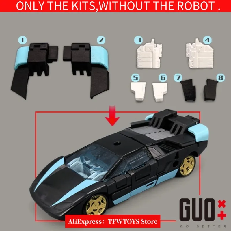 3D DIY Upgrade Kit For Legacy United Armada Wheeljack-GO BETTER studio Accessories