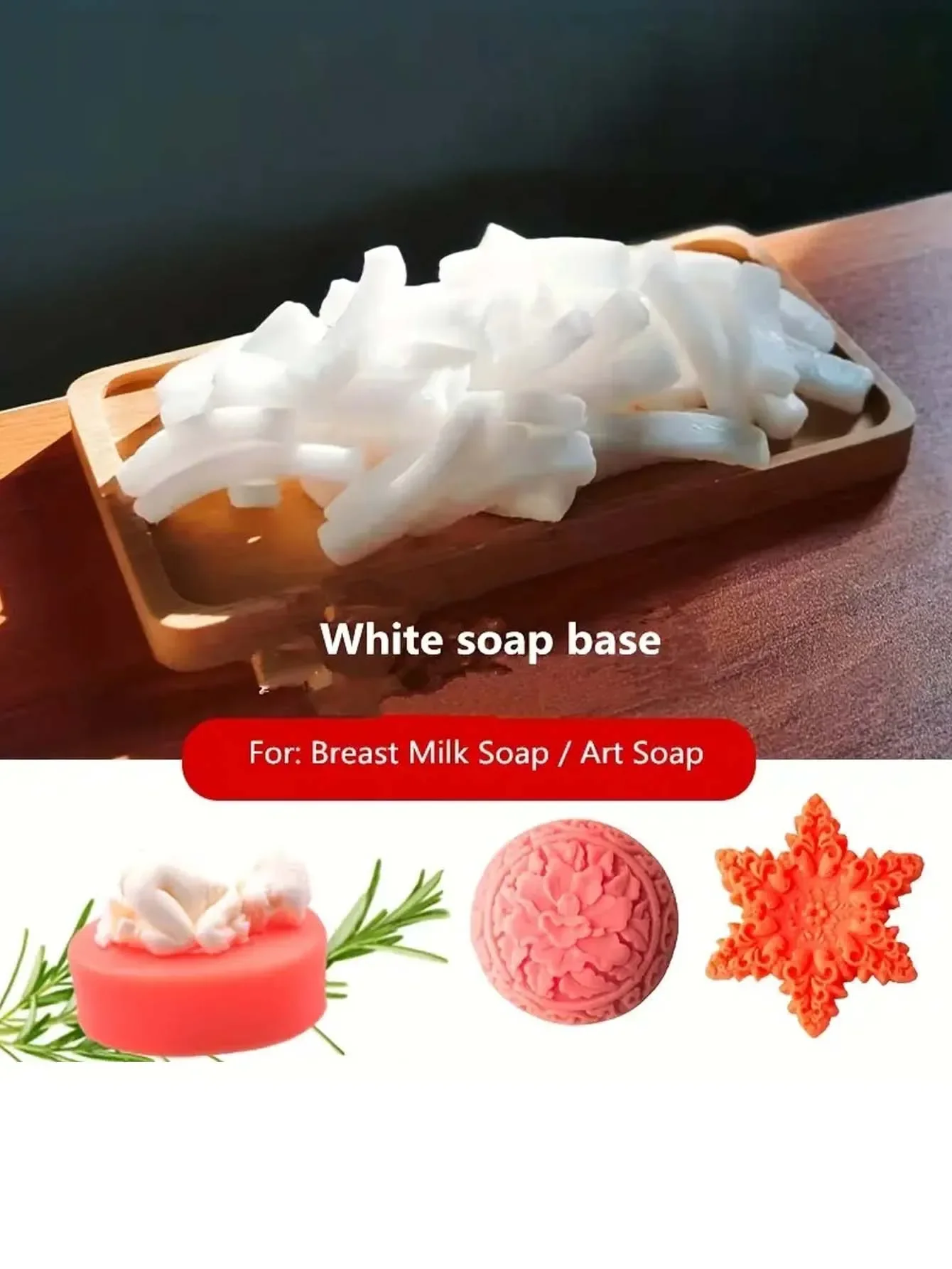 DIY Base Soap 1 Bag of Clear Soap Making Base Craft Kit Natura Hand Bar Bar for Diy Organic