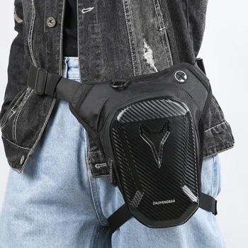 Motorbike Waterproof Waist Leg Bag Motorcycle EVA Hard Shell Cell/Mobile Phone Purse Packs Motorcycle Equipment 1