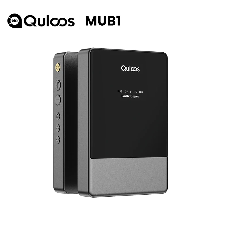 QULOOS MUB1 휴대용 헤드폰 앰프 4*CS43131 USB HD 블루투스 하이파이 디코더 (오디오 애호가용)