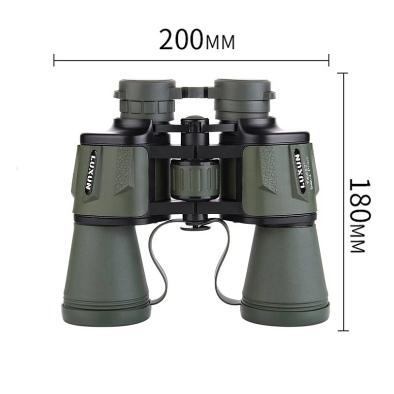 LUXUN 20x50 lornetka Bak4 mocny i duลผa odlegลoลฤ lornetka FMC noktowizor do polowania na kemping