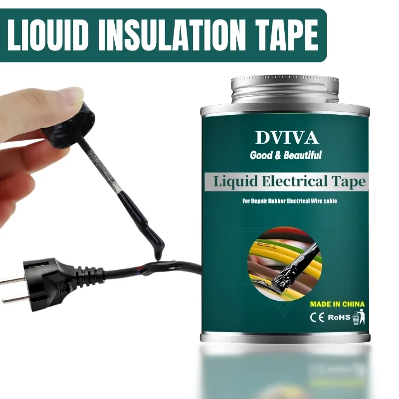 Electrical tape electrical insulating tape electrical repair liquid electrical sealant Liquid Electrical Tape Waterproof Insulating Repair Tape Repair Rubber Electrical Wire Cable Glue Insulation Paste Sealant